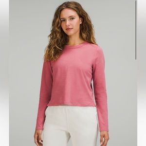 NWOT Lululemon Classic-Fit Cotton-Blend Long Sleeve Shirt